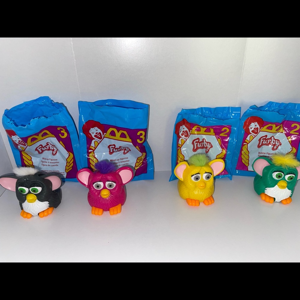McDonald’s Furby windup toys! READ DESCRIPTION!